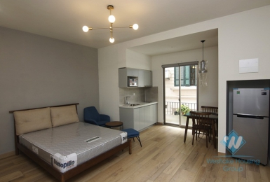 Modern apartment with a lovely balcony for rent in Doi Can Street, Ba Dinh District